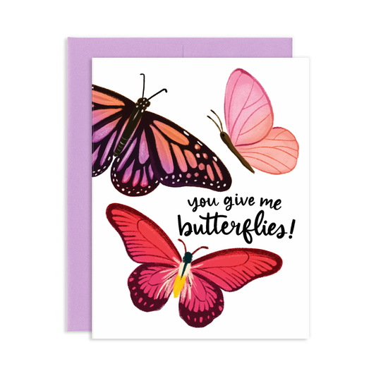 Butterflies Love Greeting Card