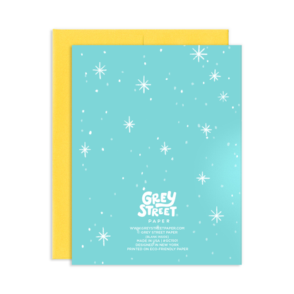 Happy Hanukkah Penguin Hanukkah Greeting Card