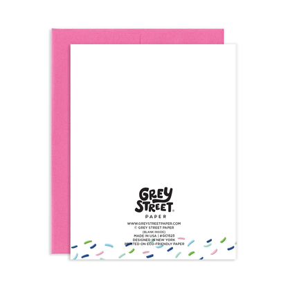Feeling Festive Will Eat Cake Cute Dog Birthday Greeting Card