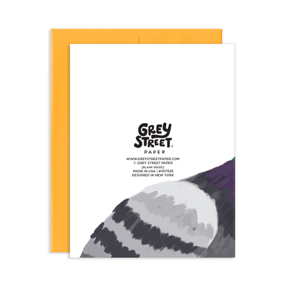 Thanks For Looking Out For Me Pigeon Funny Father's Day Greeting Card