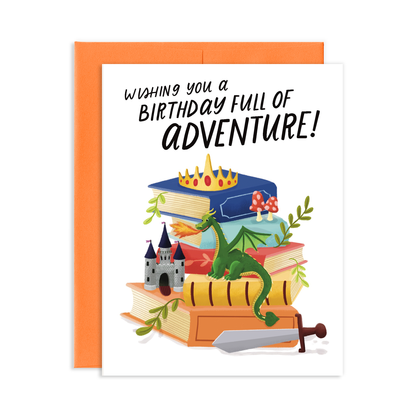 Birthday Full Of Adventure Books Birthday Greeting Card