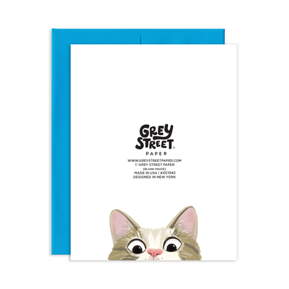 Life's Extended Warranty Funny Cat Birthday Greeting Card