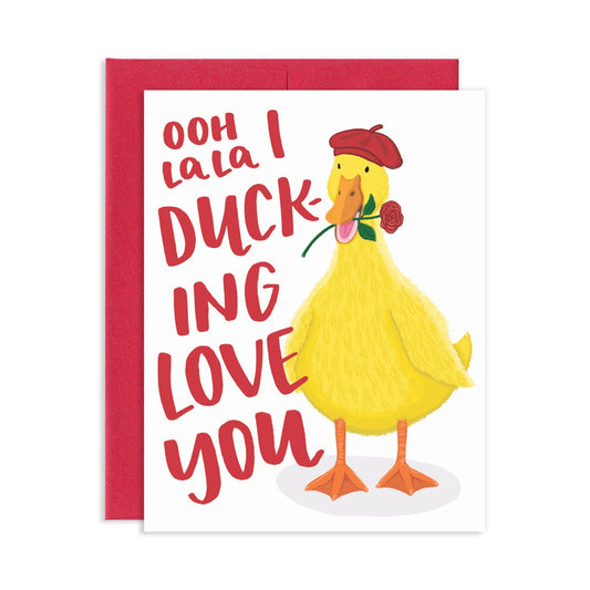 Ducking Love Greeting Card | Old Logo