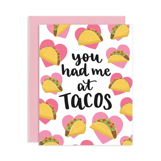 Taco Love Greeting Card | Old Logo