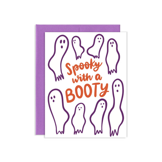 Spooky Booty Halloween Greeting Card | Old Logo