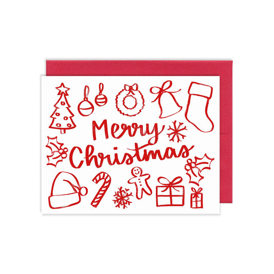 Merry Christmas Greeting Card | Old Logo