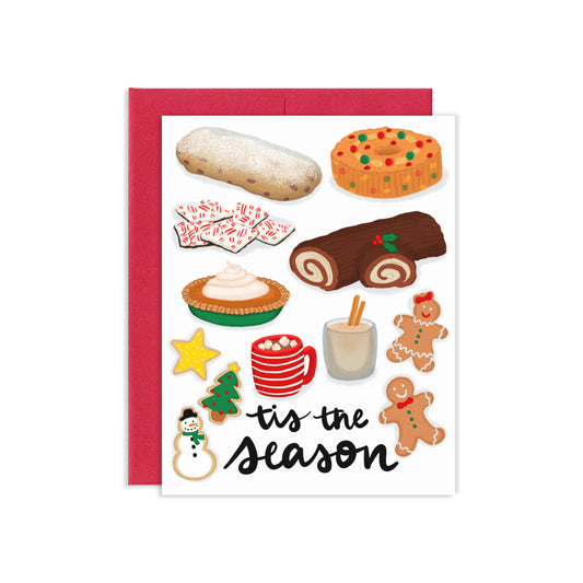 Tis The Season Greeting Card | Old Logo