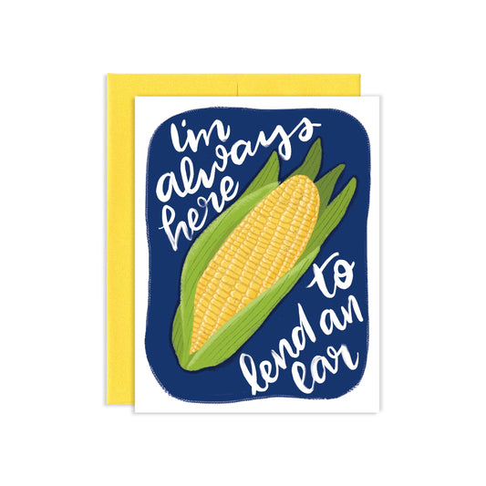Lend An Ear Greeting Card | Old Logo
