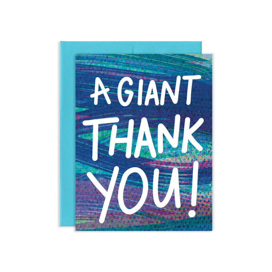 Giant Thank You Greeting Card | Old Logo