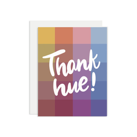 Thank Hue Greeting Card | Old Logo