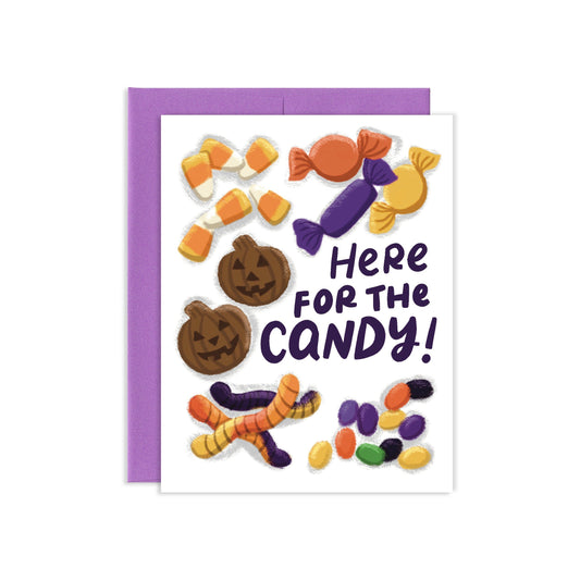 Halloween Candy Greeting Card | Old Logo