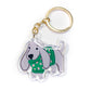 Dog Sweater Keychain