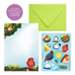 Colorful Birds Letter Writing Set