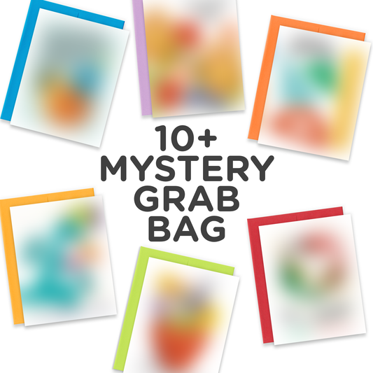 10+ Mystery Greeting Card Grab Bag