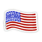 Protest is Patriotic Vinyl Sticker