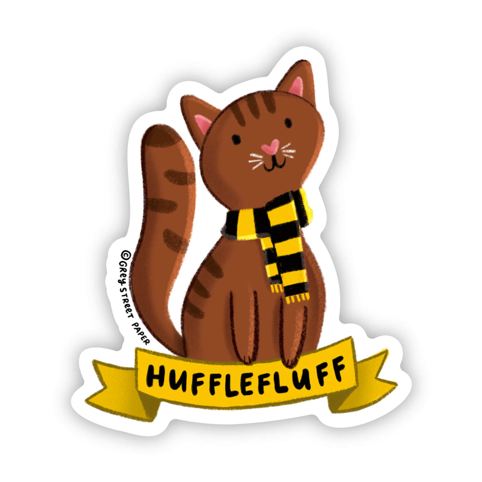 Magical Loyal Cat | Sticker for Water Bottle | Grey Street Paper