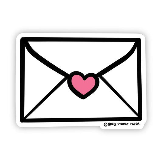 Stationery Love Envelope Vinyl Sticker