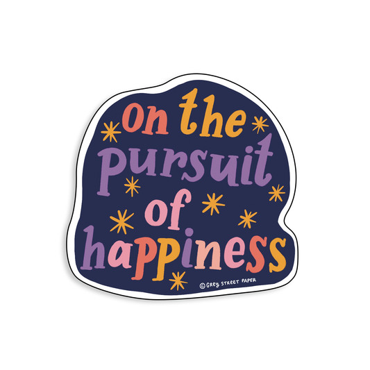 Pursuit of Happiness Sticker | Sale