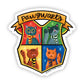 Pawgwarts Magical Cat School Sticker
