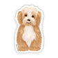 Smiling Dog Sticker