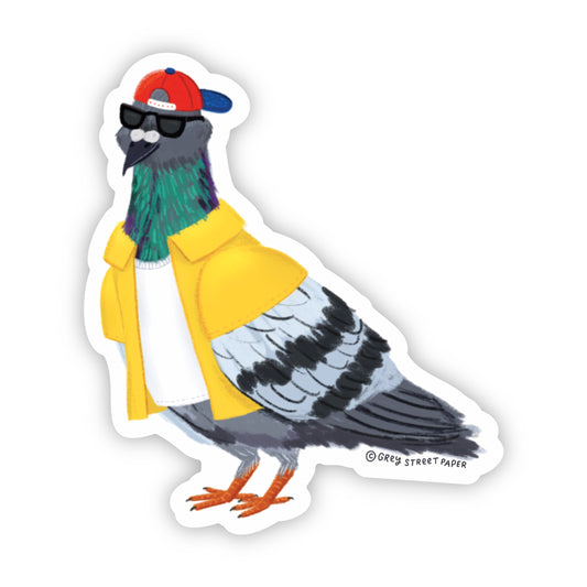 Cool Pigeon Sticker