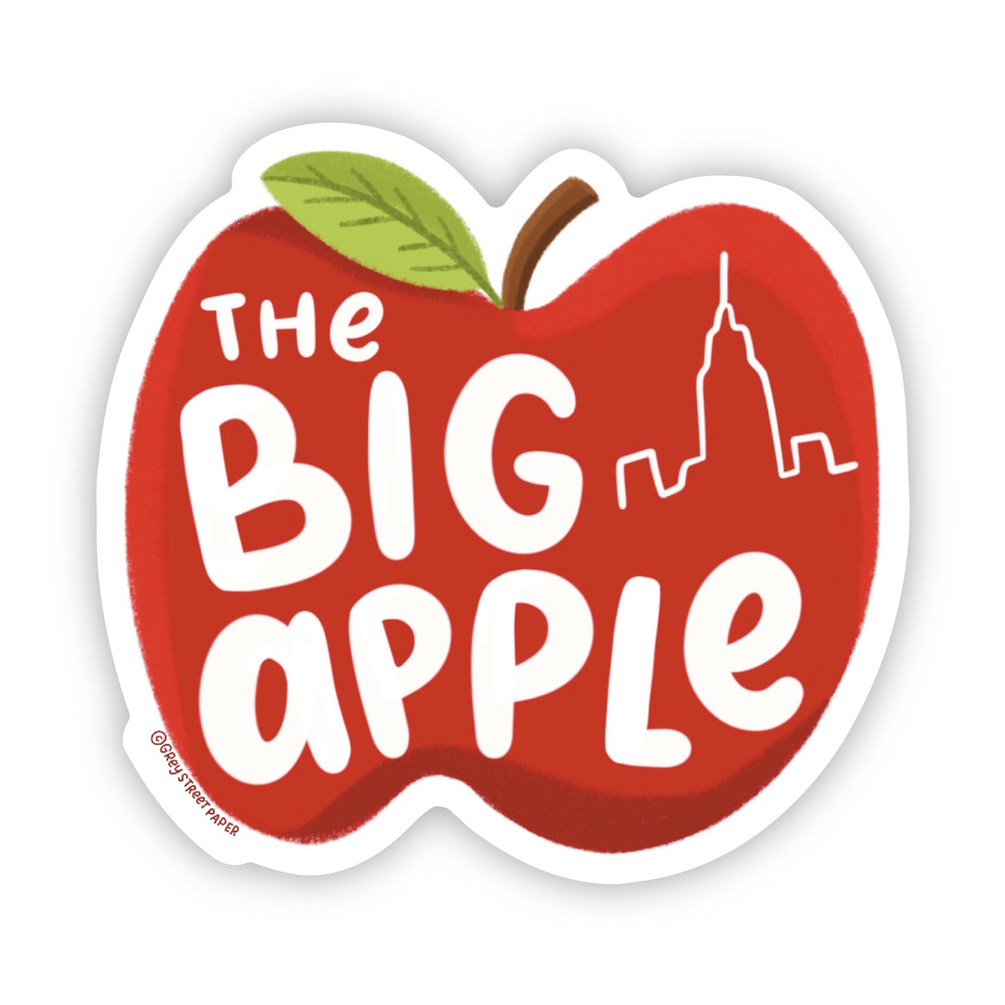 The Big Apple New York City Sticker