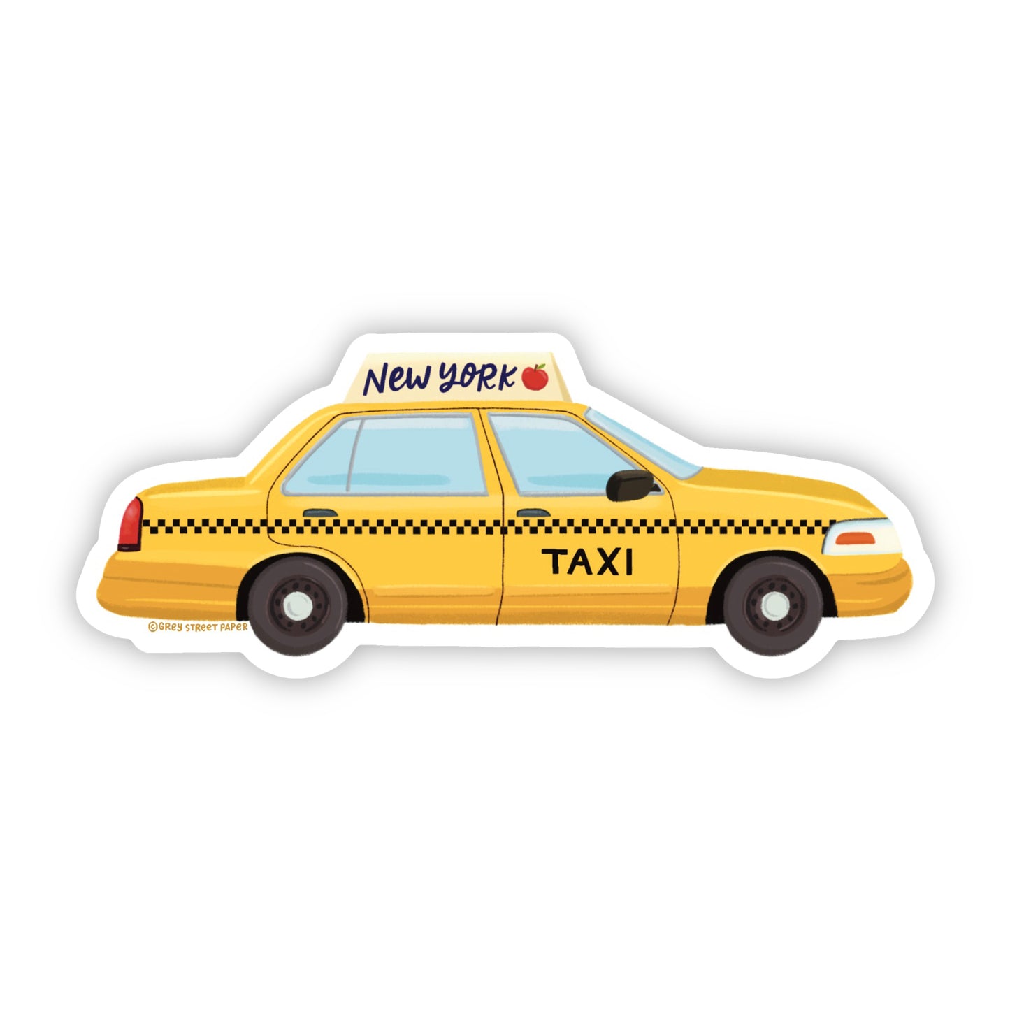 New York City Taxi Sticker