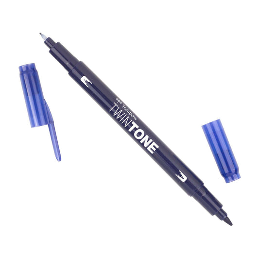 Tombow TwinTone Marker | Navy
