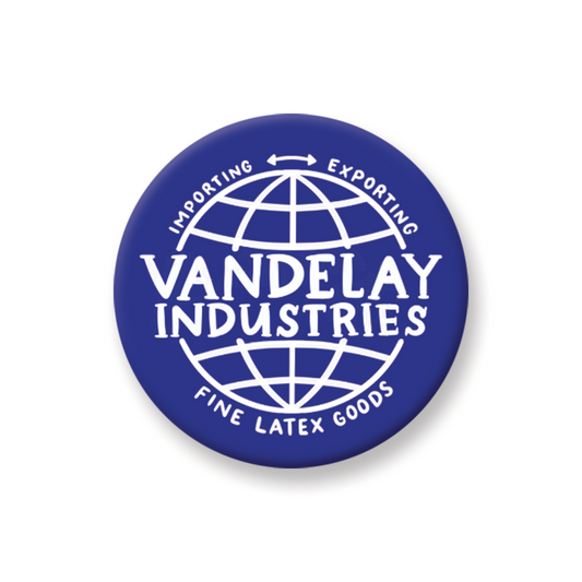 Vandelay Industries Pin-Back Button