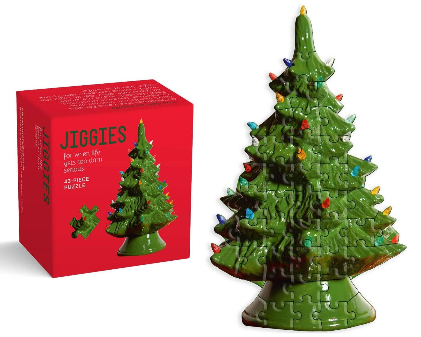 Ceramic Christmas Tree Jigsaw Puzzle