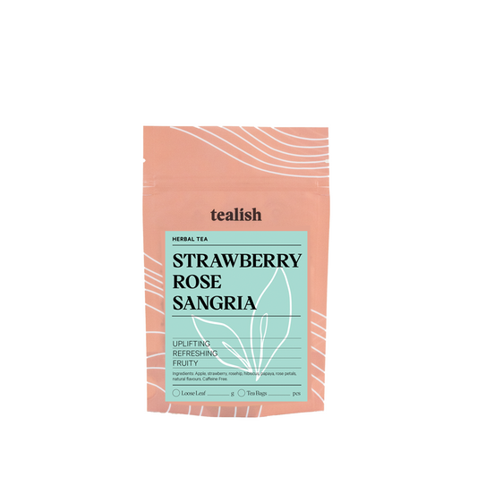 Tealish | Strawberry Rose Sangria Herbal Tea