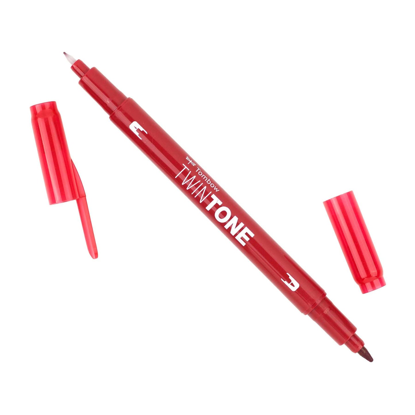Tombow TwinTone Marker | Strawberry Red