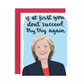 Hillary Greeting Card