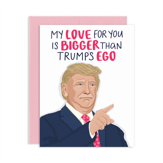 Trump Birthday Wishes Greeting Card