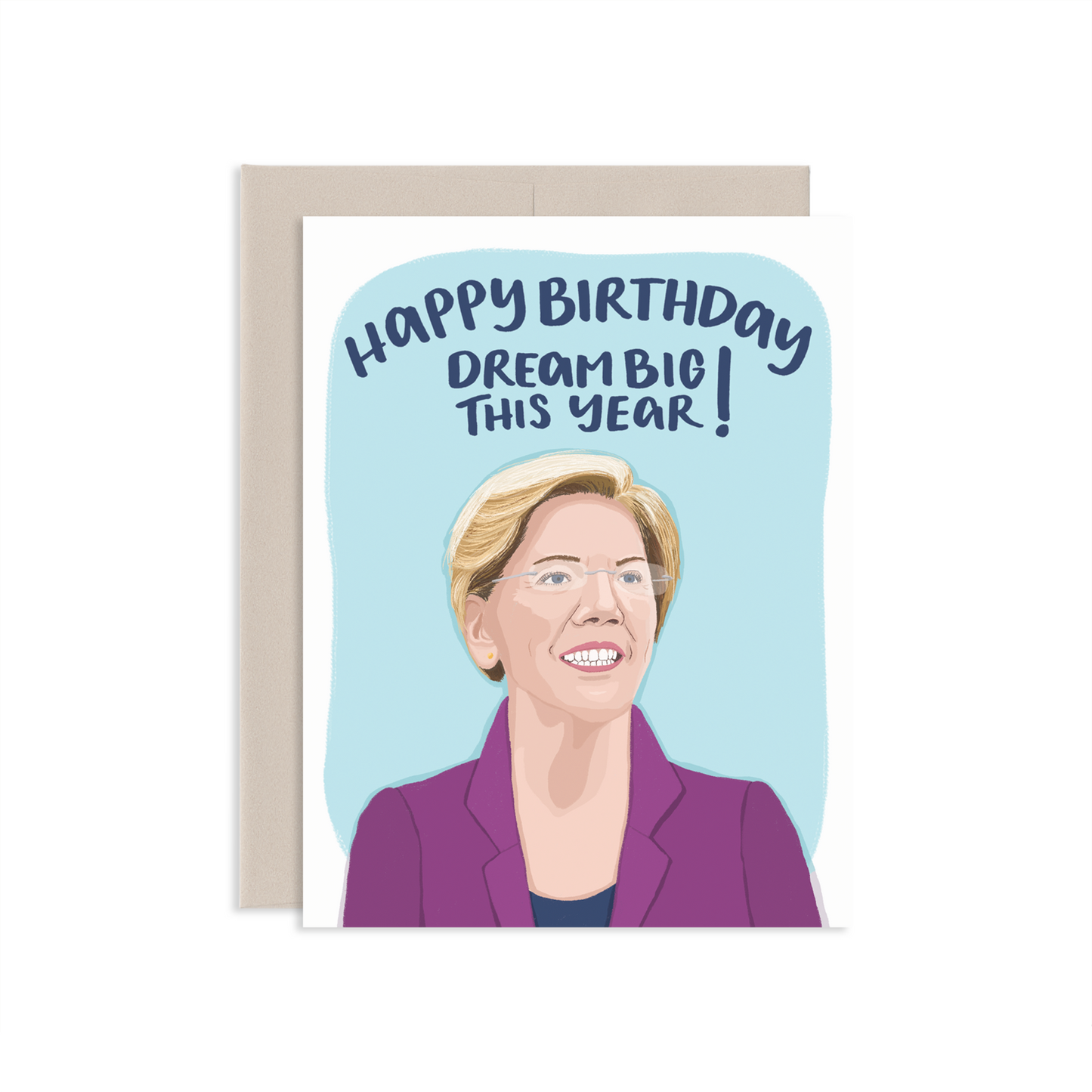 Elizabeth Warren Birthday Greeting Card