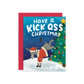 Kick Ass Christmas Greeting Card