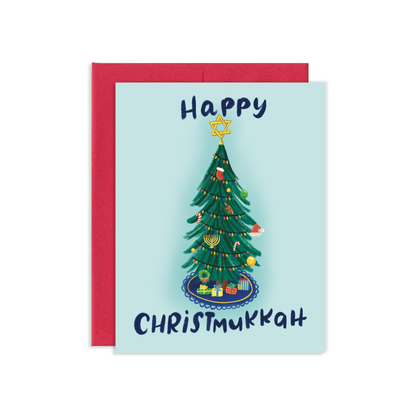 Christmukkah Greeting Card