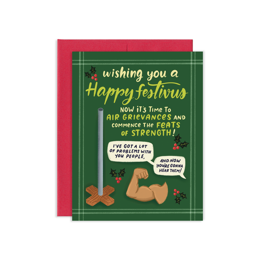 Festivus Holiday Greeting Card