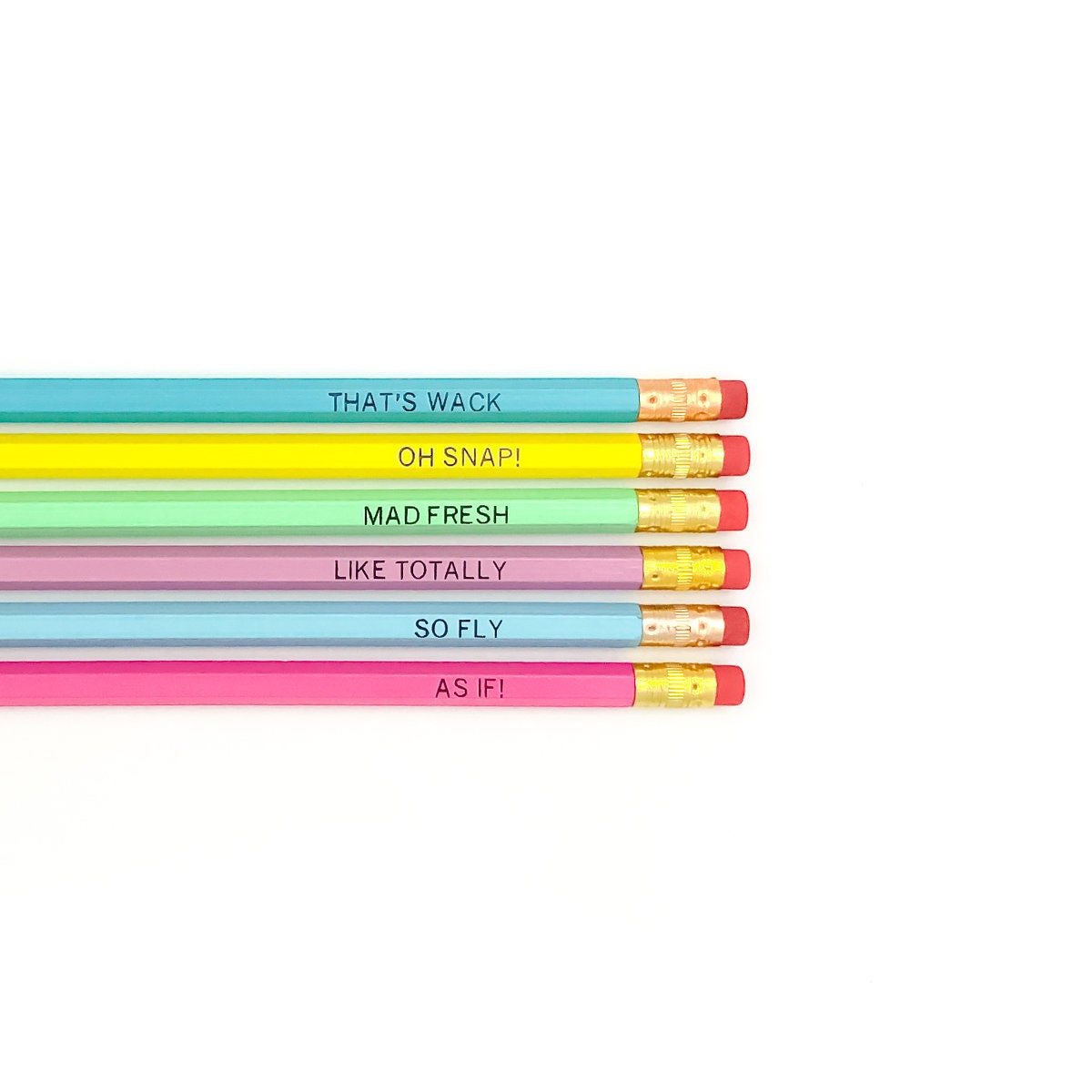 So 90s Nostalgia Pencil Set