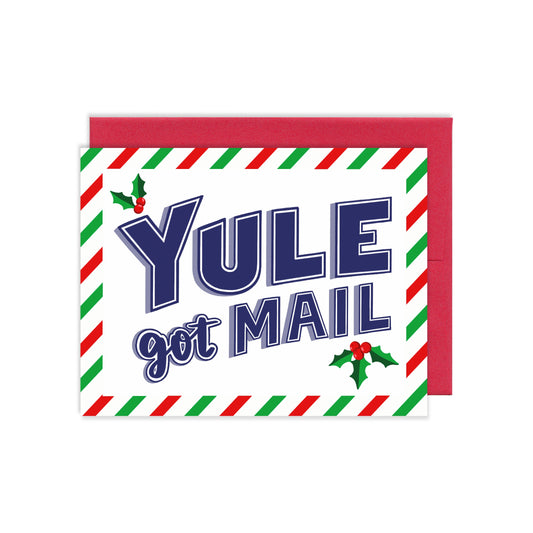 Yule Got Mail Greeting Card | Old Logo