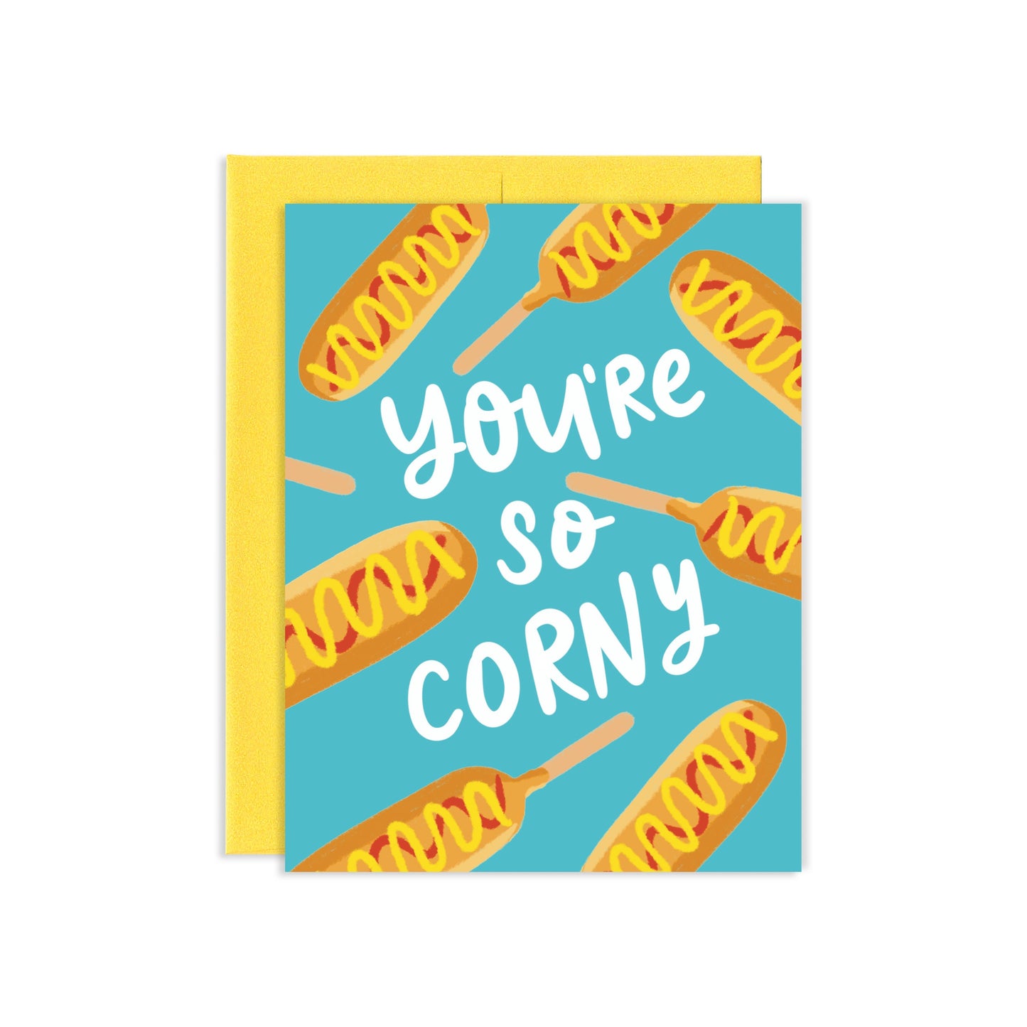 So Corny Greeting Card
