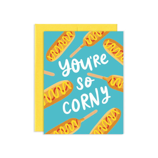 So Corny Greeting Card | Old Logo