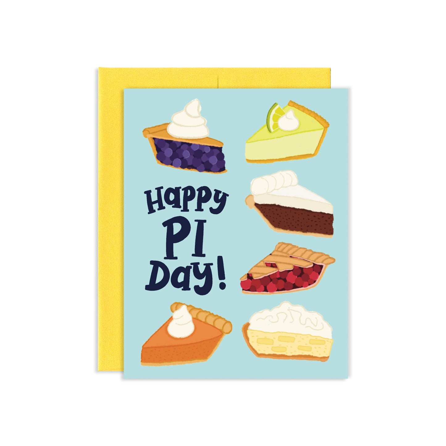 Pi Day Greeting Card
