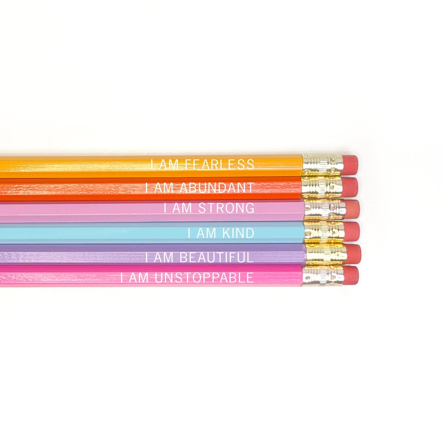 Positive Affirmations Pencil Set