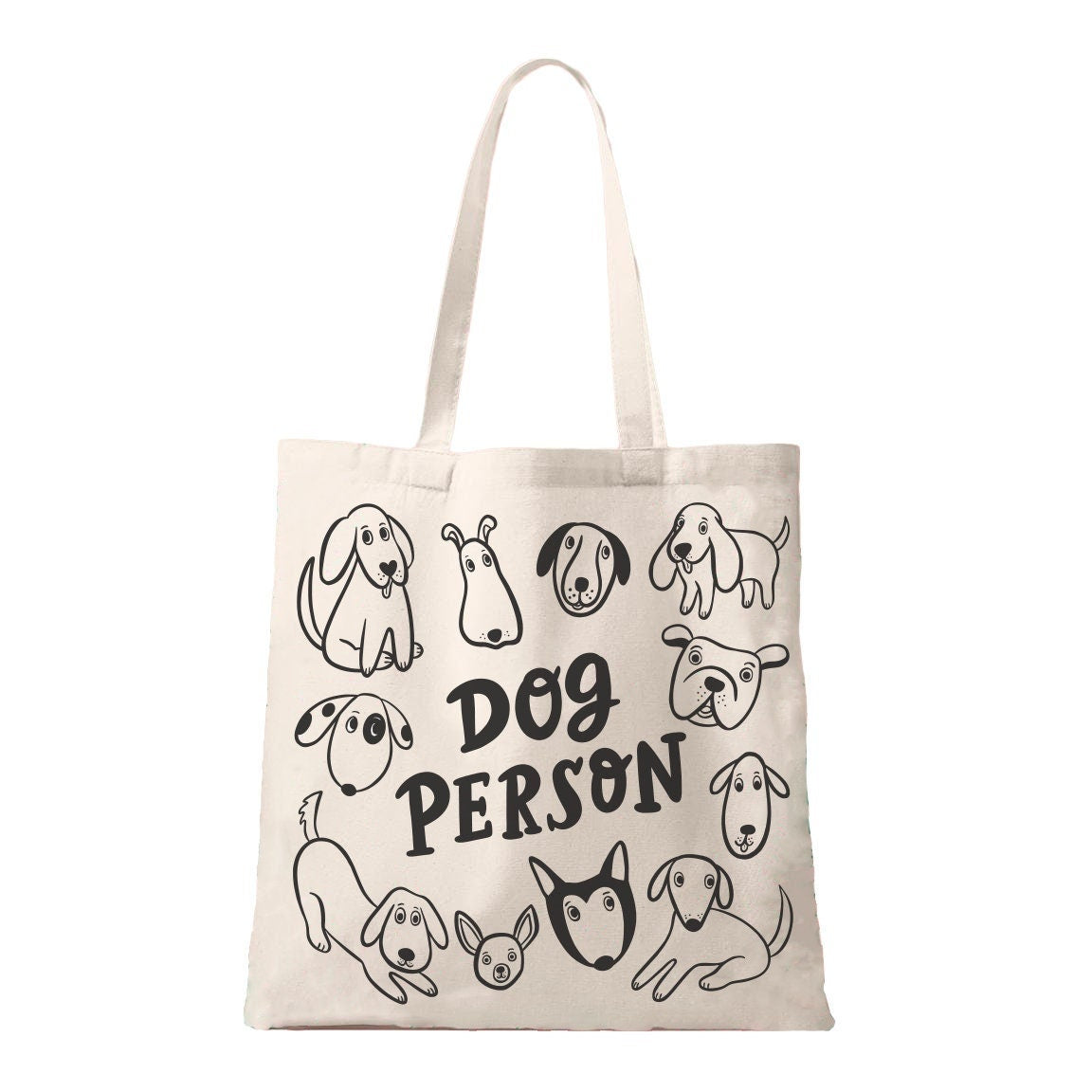 Dog Person Slightly Imperfect Tote Bag