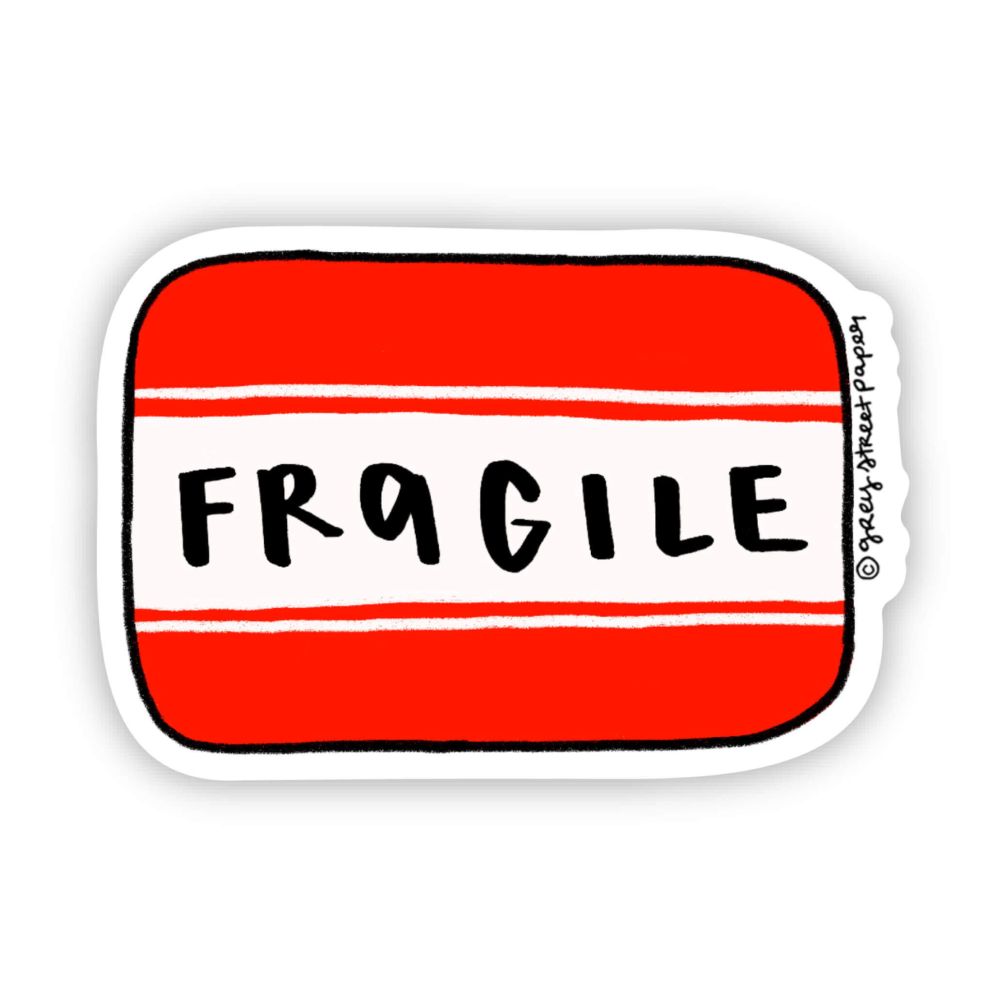 Fragile Sticker